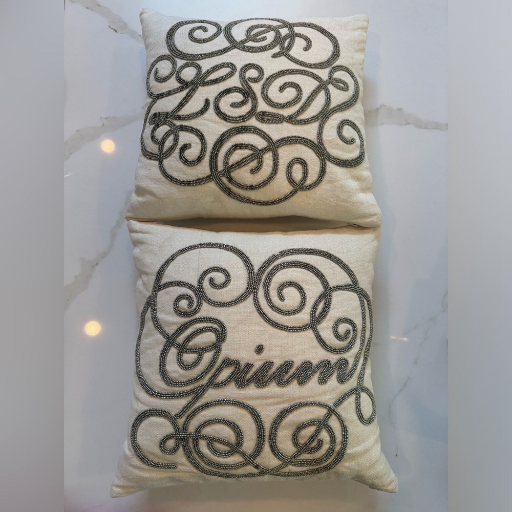 Jonathan Adler Opium and LSS Decor pillows